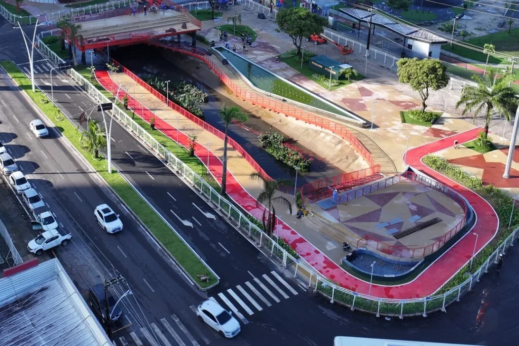PARQUE LINEAR DA AVENIDA VISCONDE DE SOUZA FRANCO (DOCA) – PA